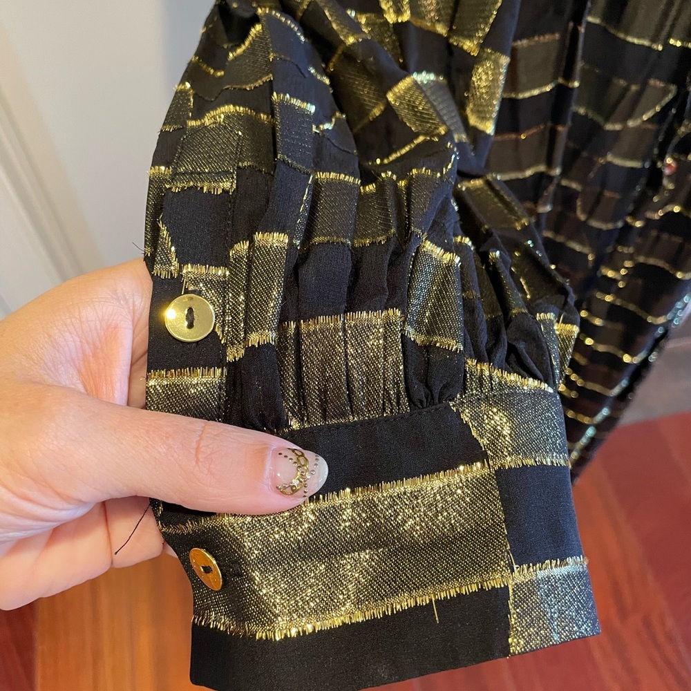 Stine Goya Lydia Button Down Drawstring Dress, L - image 8